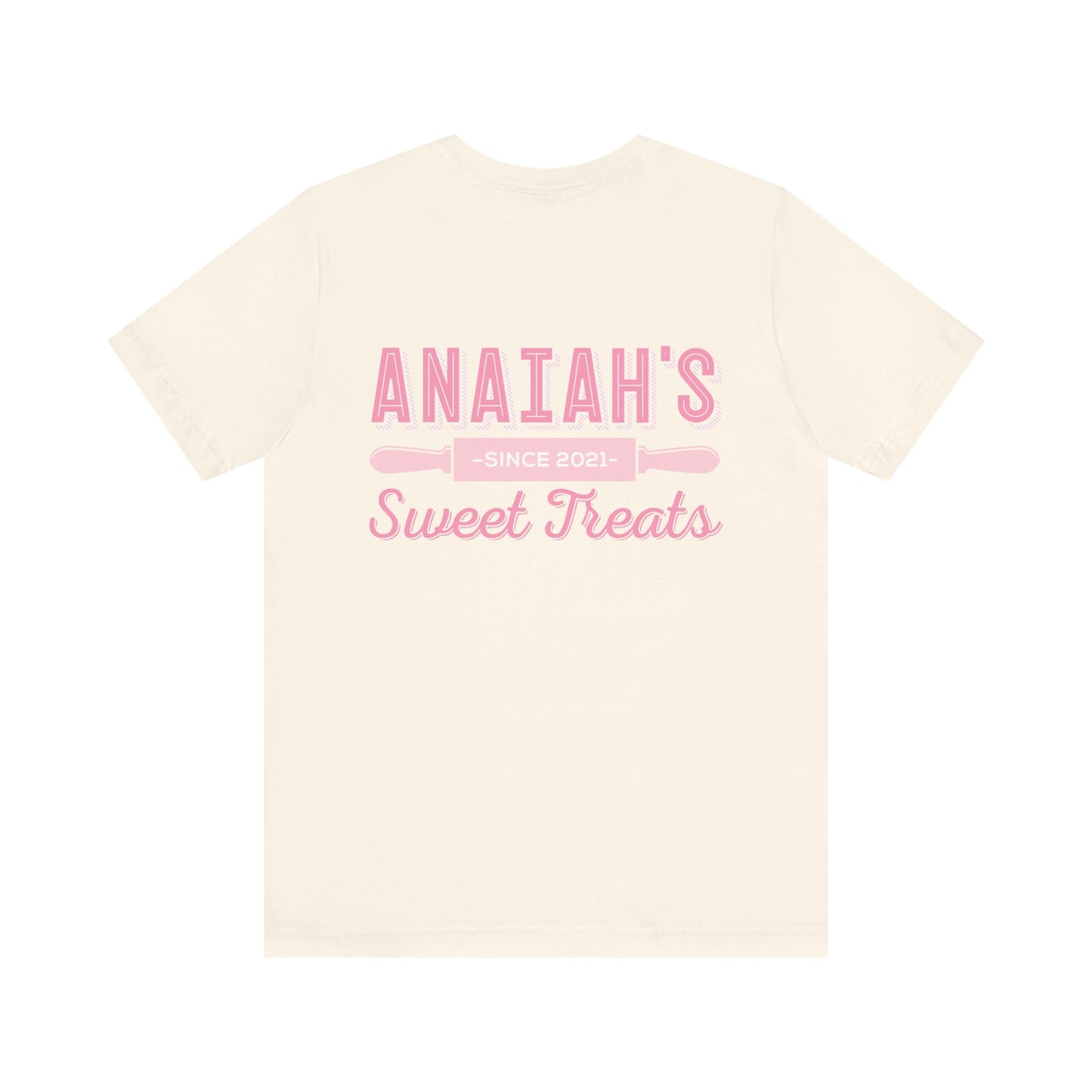 Copy of Anaiah's Sweet Treats - Unisex Jersey Short Sleeve Tee