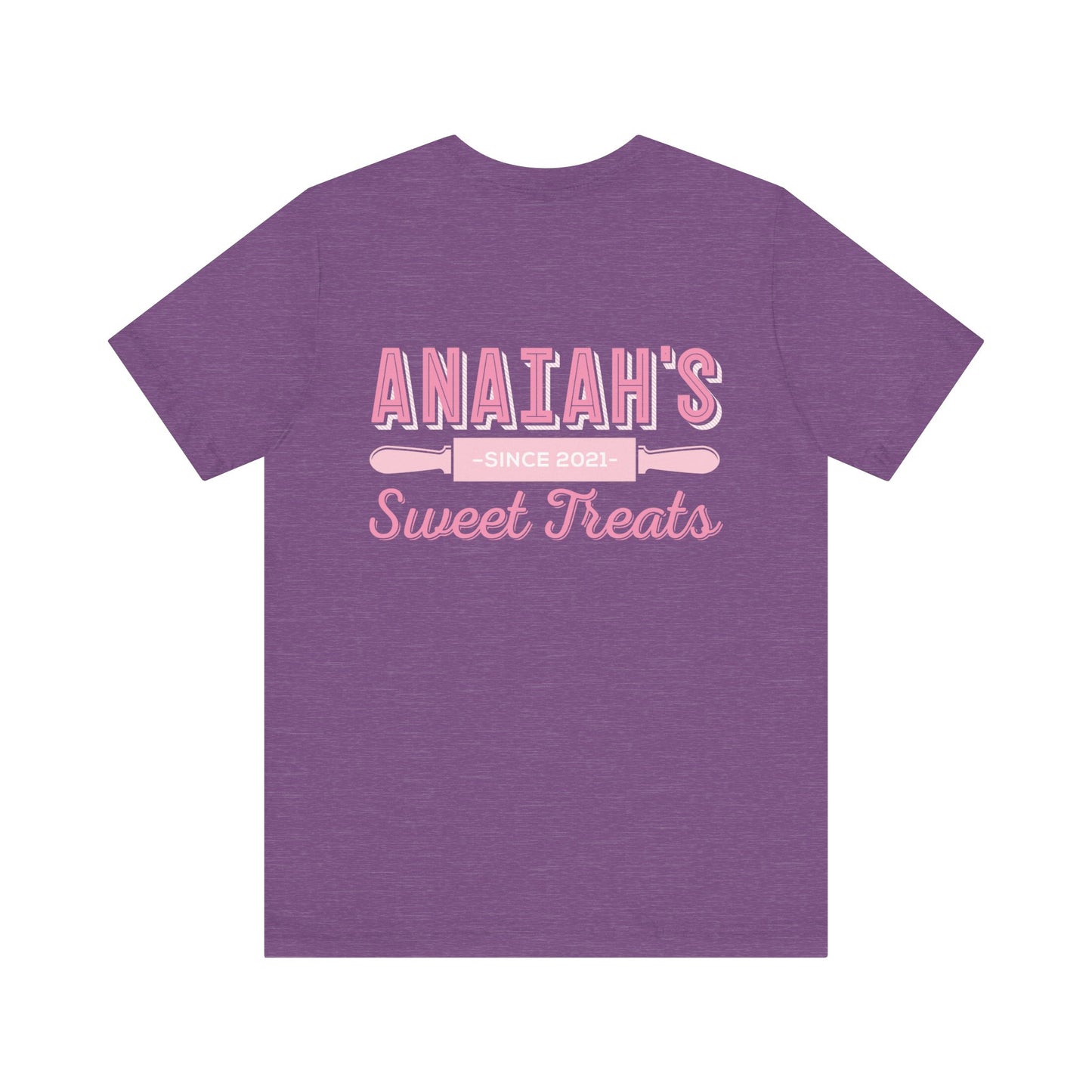 Copy of Anaiah's Sweet Treats - Unisex Jersey Short Sleeve Tee